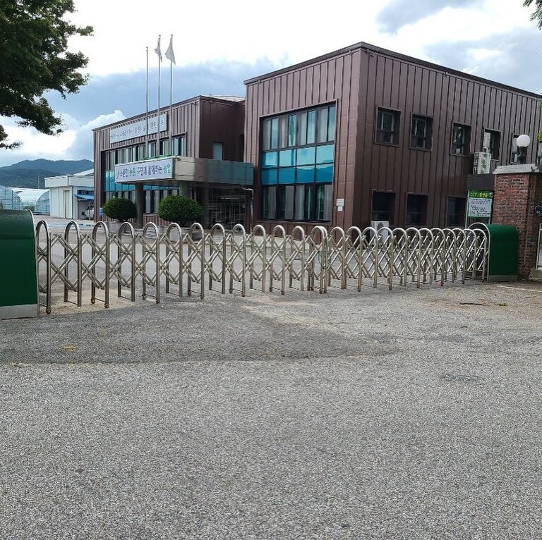 스테인리스 자바라 문입니다.